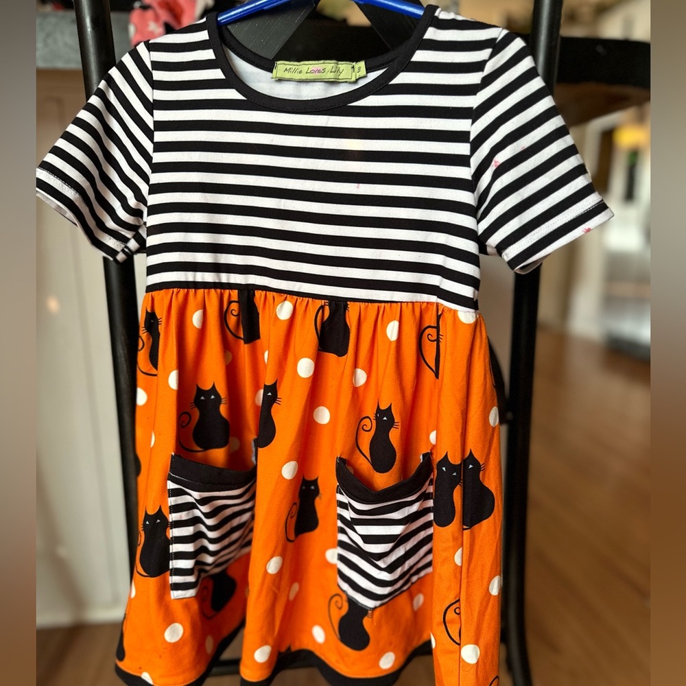 HALLOWEEN little girl dress.